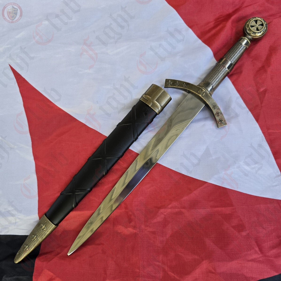 Cross Pattee and Fleur de Lys