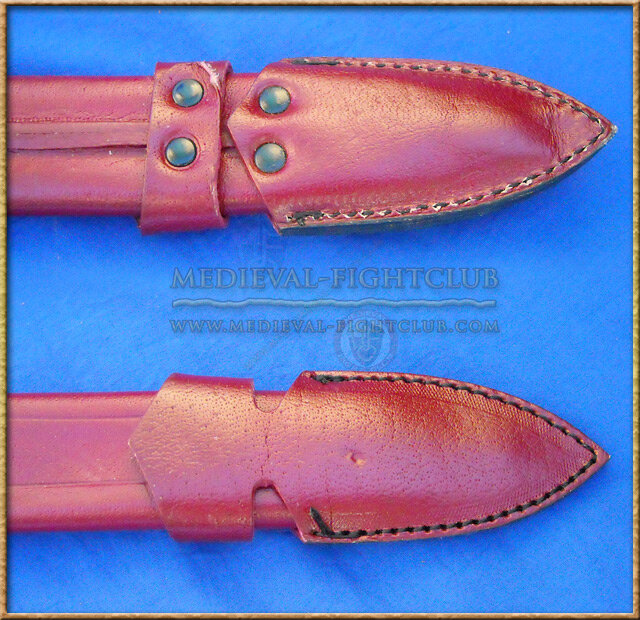 Scabbard & belt - leather with rain guard