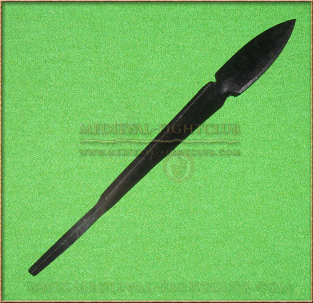 Twisted tanged warhead - Forge Black