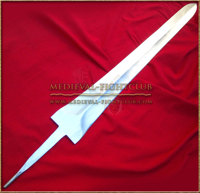 Tempered Sword Blank - wide tapered